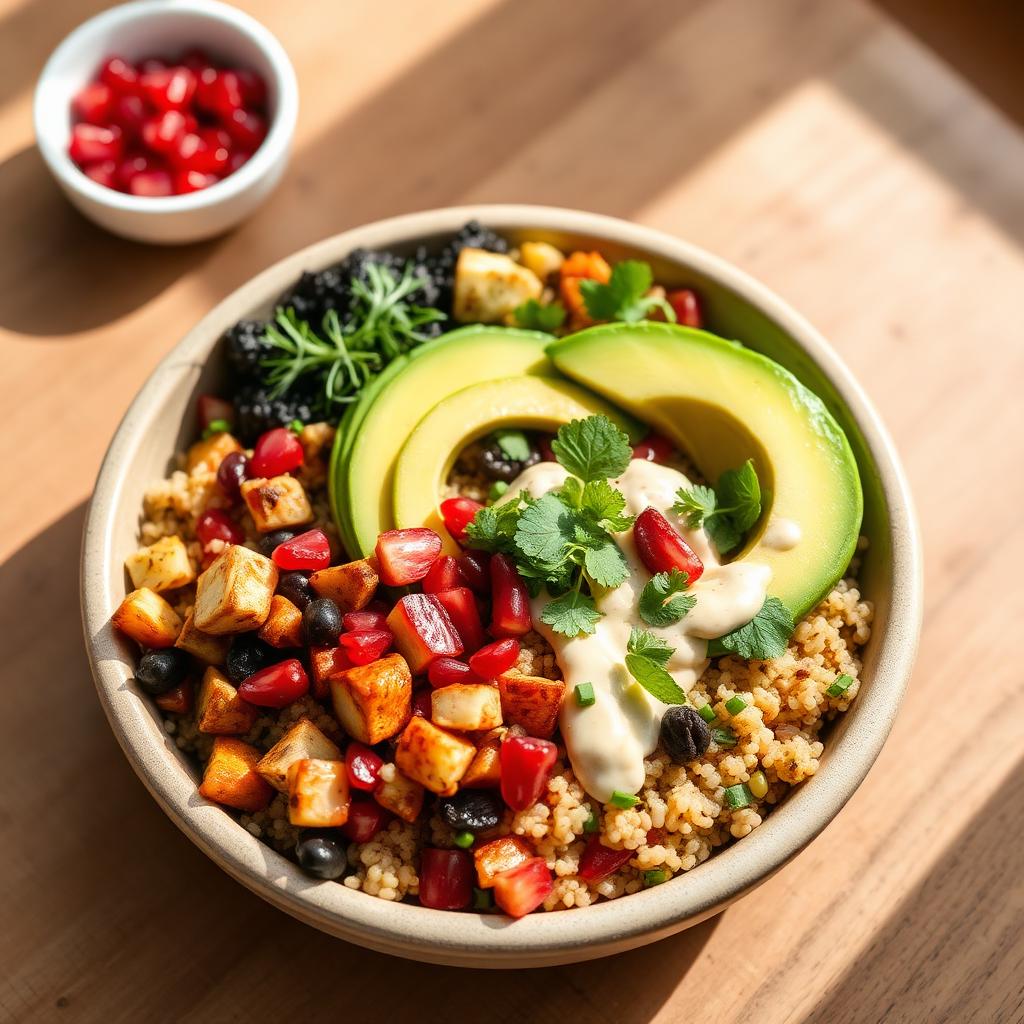Quinoa Alpen-Bowl